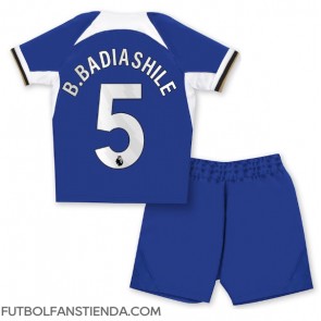 Chelsea Benoit Badiashile #5 Primera Equipación Niños 2023-24 Manga Corta (+ Pantalones cortos)